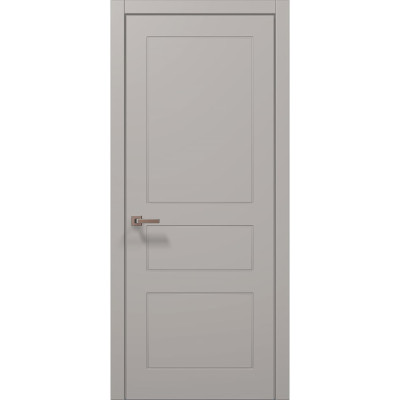 Межкомнатные двери Папа Карло STYLE ST-31 Светло серый супермат, кромка ABC