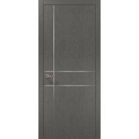 Межкомнатные двери Папа Карло PLATO PL-30 Бетон серый, кромка АВСЧ