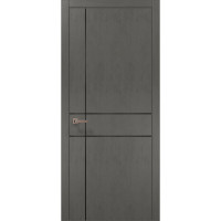 Межкомнатные двери Папа Карло PLATO PL-30 Бетон серый, кромка АВСЧ