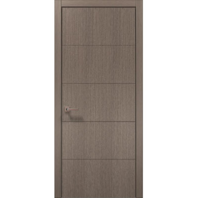 Межкомнатные двери Папа Карло STYLE ST-09 Дуб серый, кромка АВСЗ