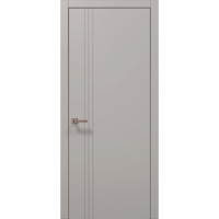 Межкомнатные двери Папа Карло STYLE ST-18 Светло серый супермат, кромка АВСЧ