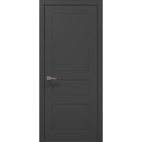 Міжкімнатні двері Папа Карло STYLE ST-23 Темно сірий супермат, кромка АВСЧ