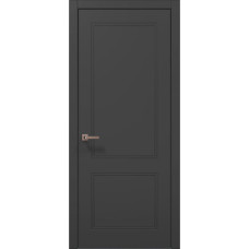 Межкомнатные двери Папа Карло STYLE ST-26 Темно серый супермат, кромка АВСЧ