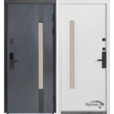 Термо Хаус Електро, модель 705/431. Колір: Антрацит темний/Вулична Білий атласний