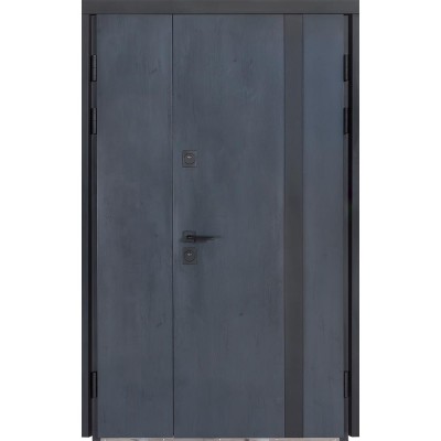 Булат Термо Хаус, модель 710/265 - 1200мм. Колір: темний антрацит/вулична білий атласний