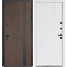 Булат Термо Хаус, модель 710/265. Колір: венге темний/вулична білий атласний