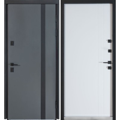 Булат Котедж, модель 710/265. Колір: metalic grey/вулична білий атласний