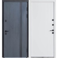 Булат Термо Хаус, модель 710/265. Колір: темний антрацит/вулична білий атласний