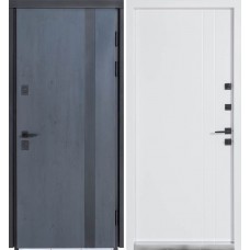 Булат Термо Хаус, модель 710/265. Колір: темний антрацит/вулична білий атласний