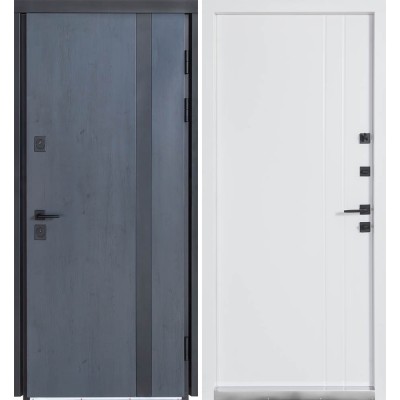 Булат Термо Хаус, модель 710/265. Колір: темний антрацит/вулична білий атласний