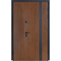 Вхідні двері на замовлення Булат Термо Хаус, модель 710 полуторні