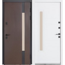 Булат Термо Хаус, модель 705/431. Колір: венге темний/вулична білий атласний