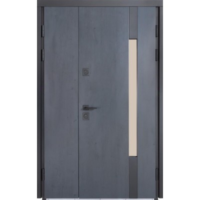 РОСПРОДАЖ! Булат Термо Хаус, модель 705 Колір: антрацит/дуб полярний, 1200мм ліві (двері з вітрини)