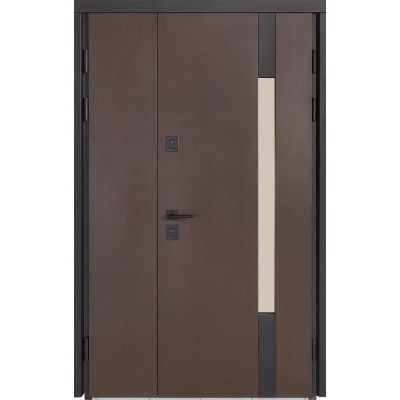 Булат Термо Хаус, модель 705/431 - 1200 мм. Колір: венге темний/білий атласний