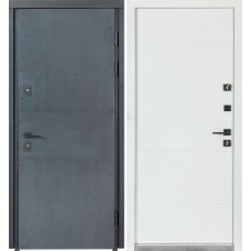 Булат Термо Хаус, модель 703/191. Колір: темний антрацит/білий атласний