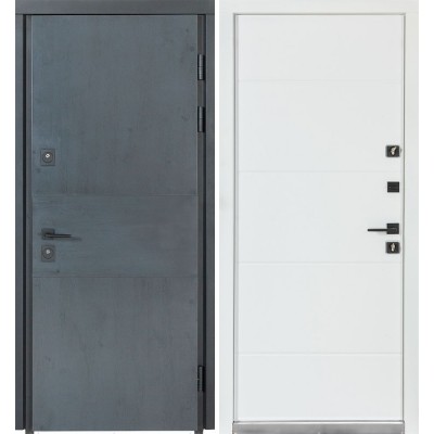 Булат Термо Хаус, модель 703/191. Колір: темний антрацит/білий атласний