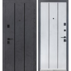 РОЗПРОДАЖ! Булат Ультра, модель 535 Колір: бетон антрацит/бетон сніжний, 950мм ліві (двері з вітрини)