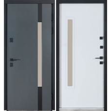 Булат Котедж, модель 705/431. Колір: metalic grey/вулична білий атласний