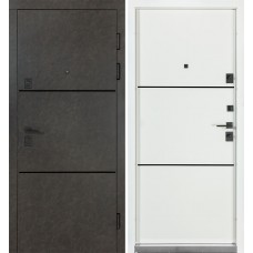 РОЗПРОДАЖ! Булат Термо Fortezza, модель 536 Колір: mamba morion/білий супермат, 850мм ліві (двері з вітрини)